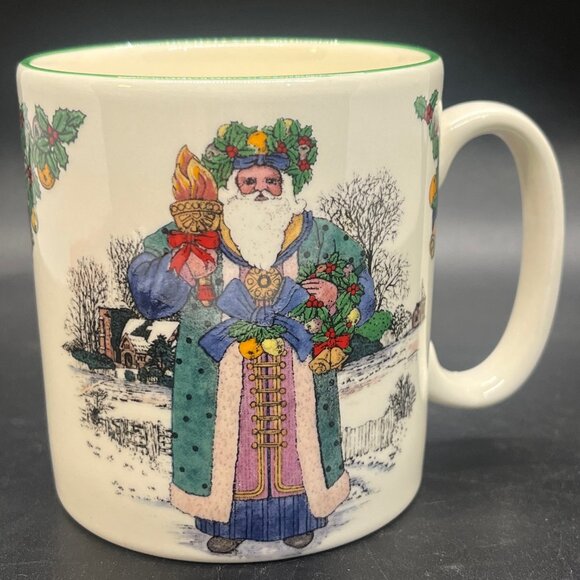 Spode Collectible British Santa Around the World Mug England First In Series Mug - Picture 1 of 9